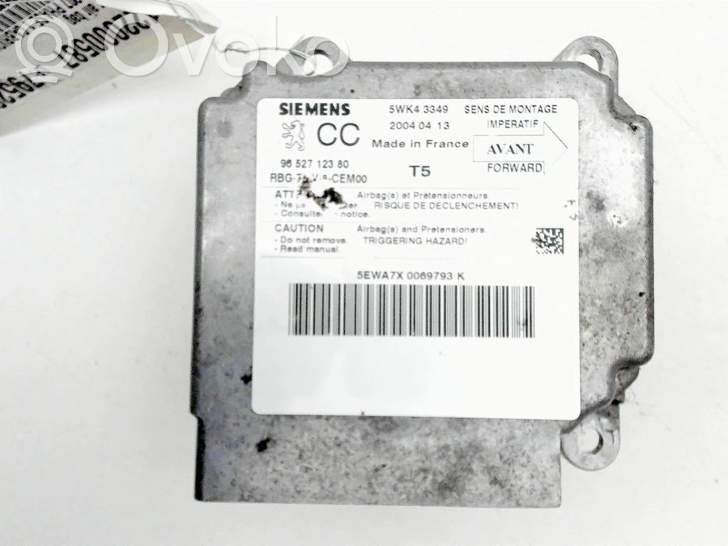 Peugeot 307 Airbag control unit/module 