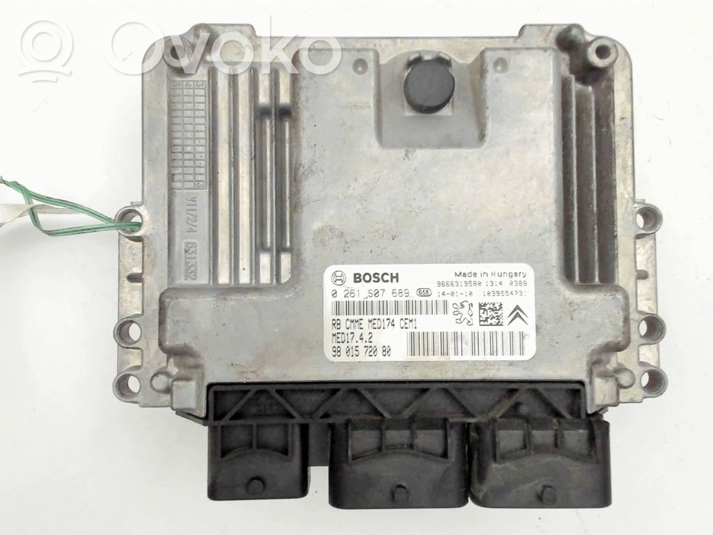 Citroen DS3 Sterownik / Moduł ECU 