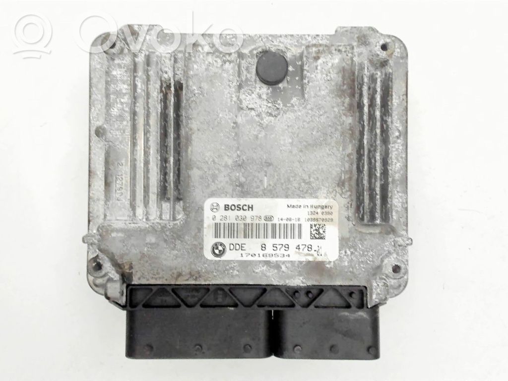 BMW 3 F30 F35 F31 Centralina/modulo del motore