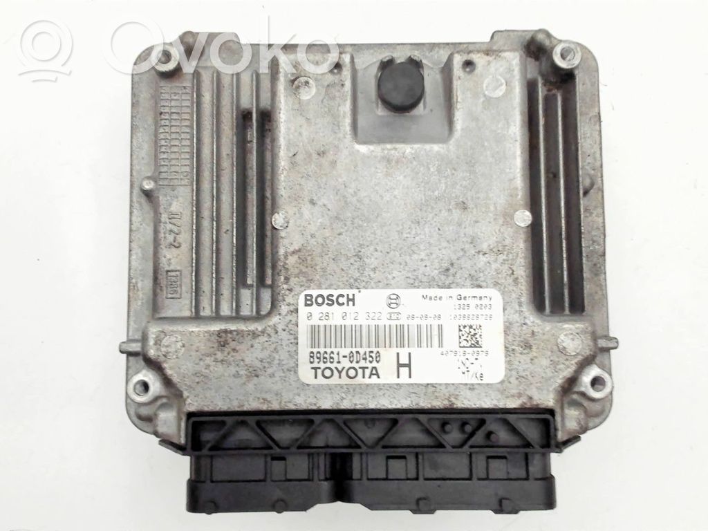 Toyota Yaris Unidad de control/módulo del motor