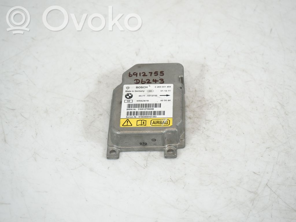 Airbag control unit/module   6912755,65776912755,65776933238,4149976,65774149976,65776900727,65776962530,65778386131,65779345358,6900727,6933238,6962530,8386131,9345358,D6243