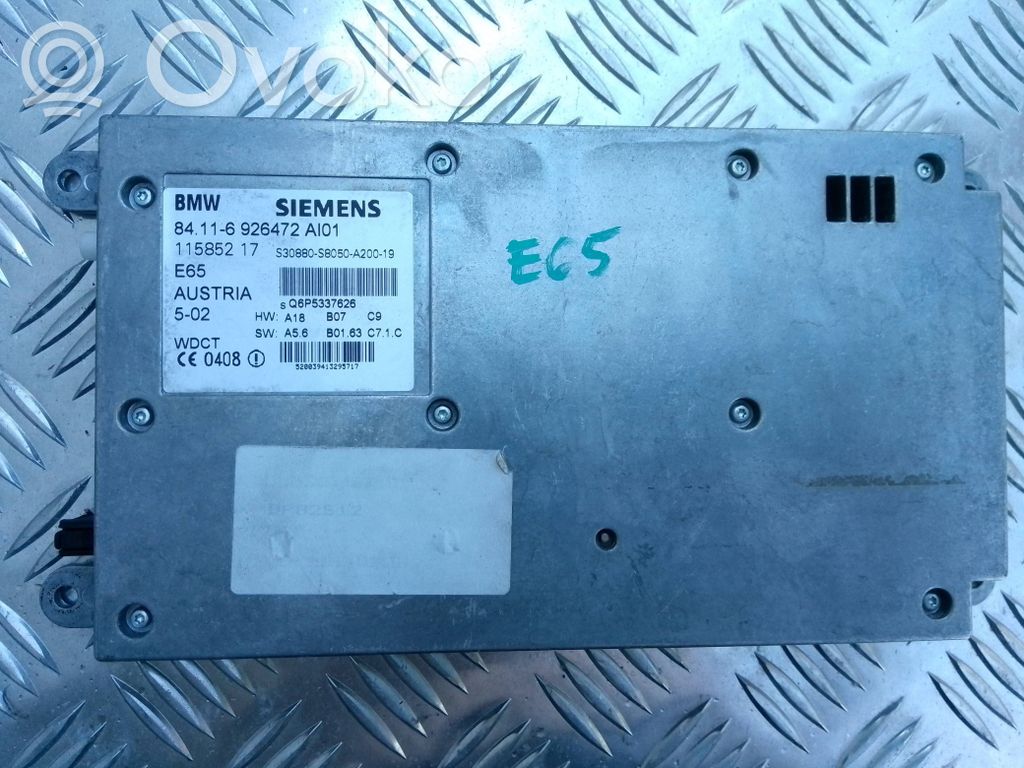 Steuergerät Autotelefon   6926472,11585217,S30880S8050