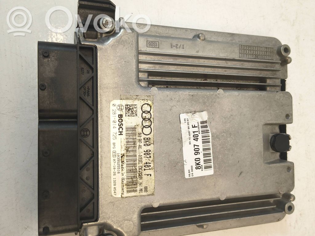 Audi A4 S4 B8 8K Engine control unit/module 