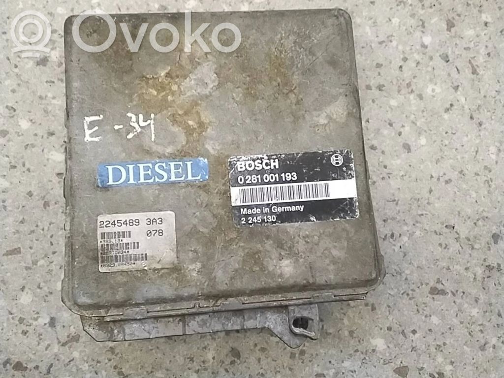 BMW 5 E34 Engine control unit/module 