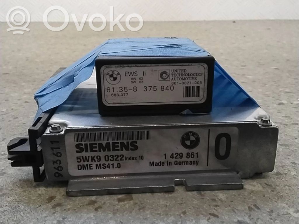 BMW 5 E39 Variklio valdymo blokas 