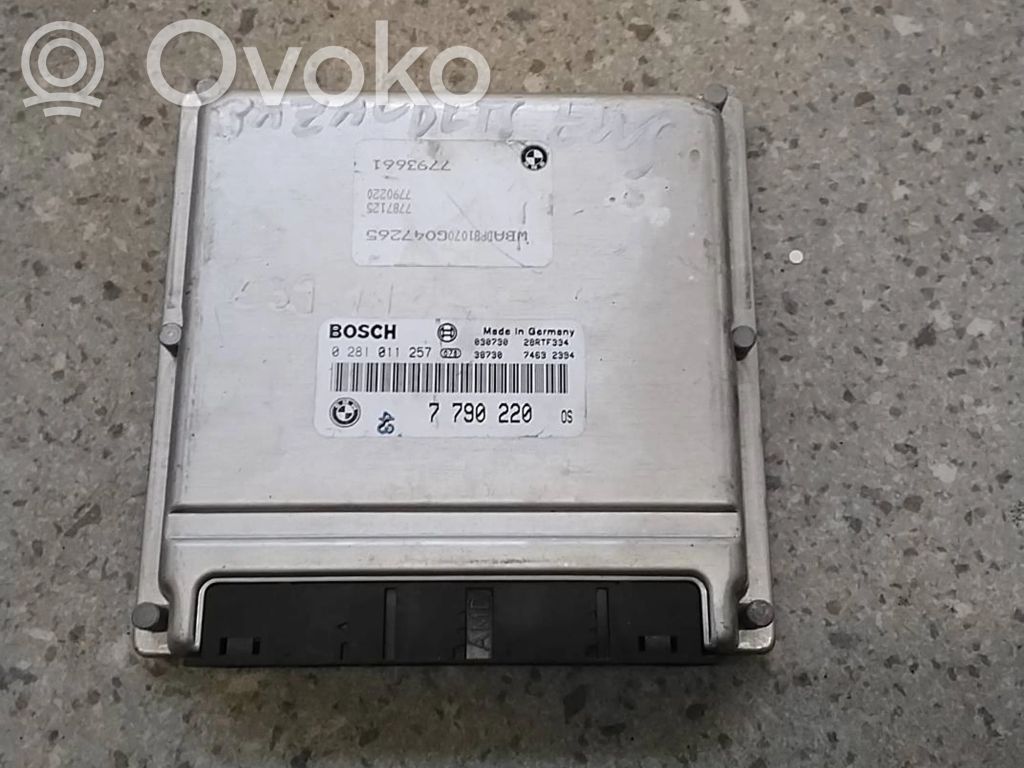 Engine control unit/module   7790220,28RTF334,0281011257