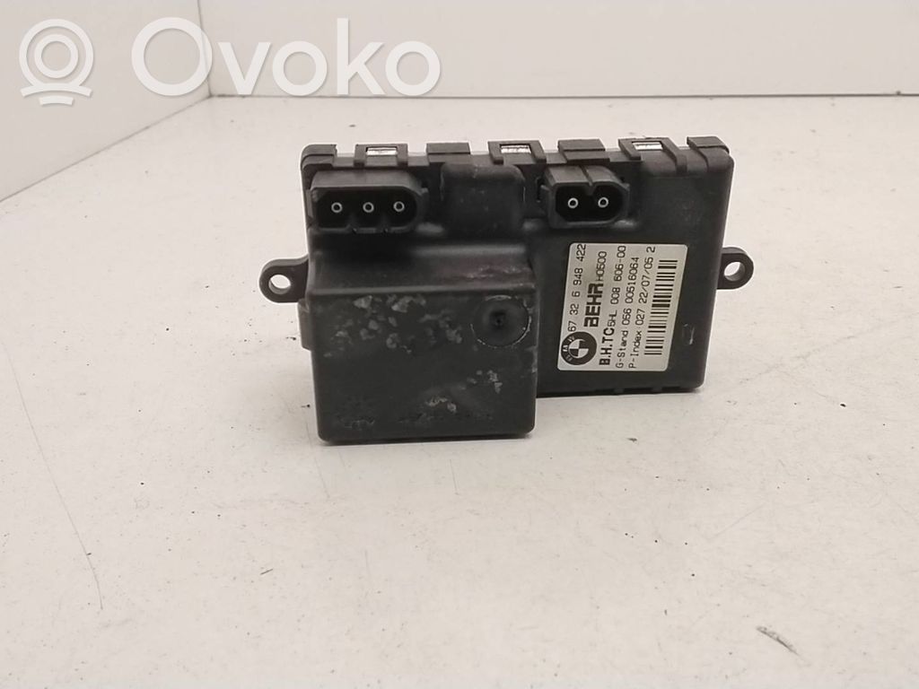 BMW 5 E60 E61 Motor aerotermă/rezistor ventilator 