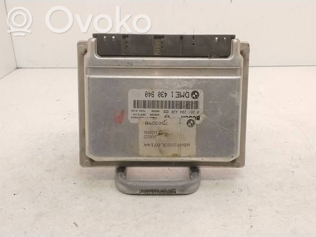BMW 3 E46 Dzinēja vadības bloks 