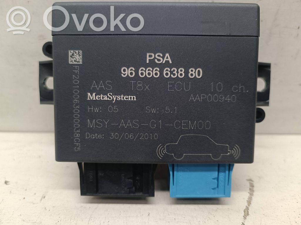 Peugeot 5008 Sterownik / Moduł parkowania PDC 