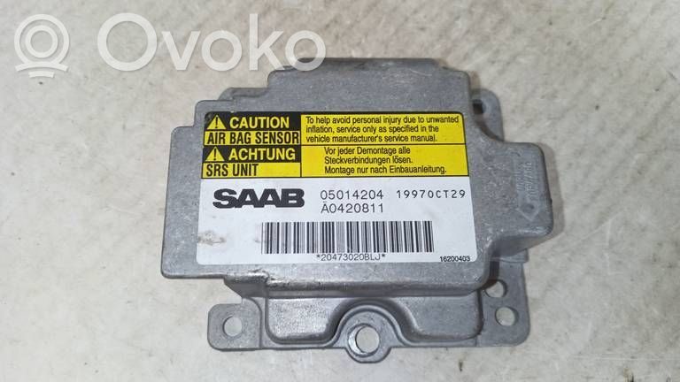Saab 9-5 Unitate/modul de comandă airbaguri 