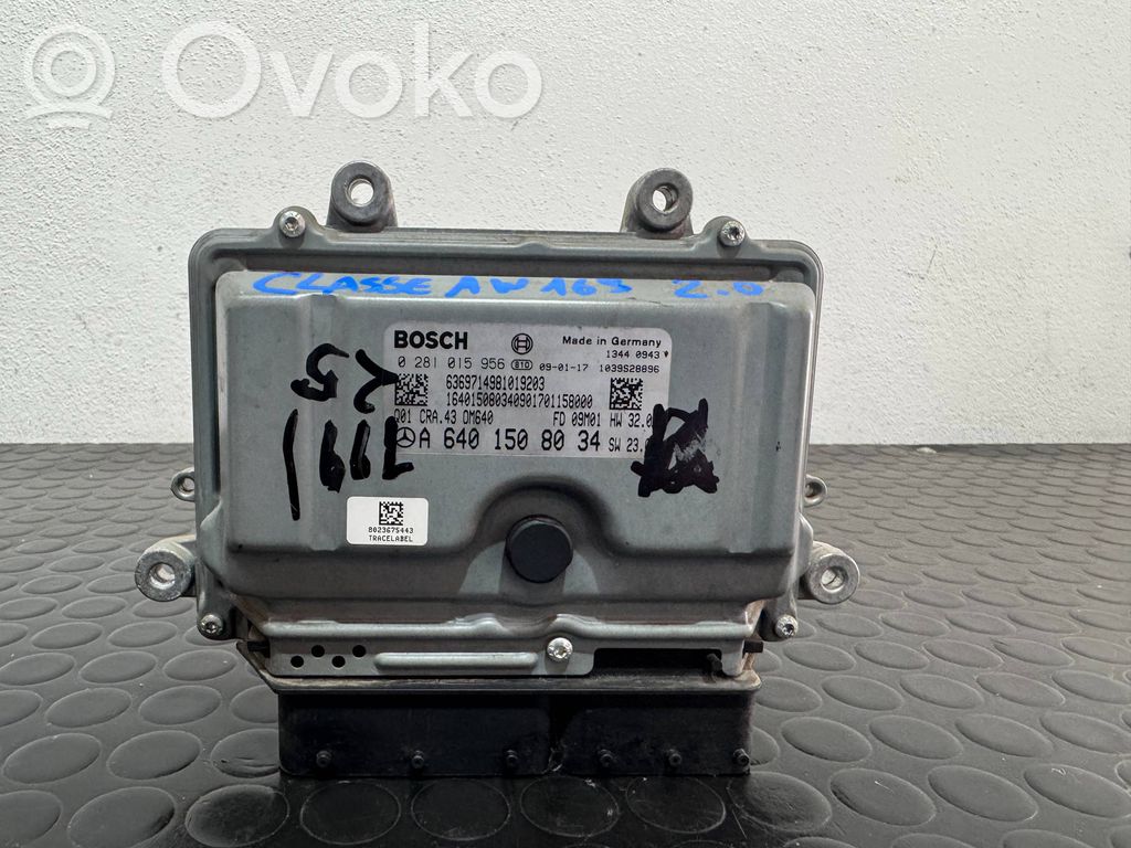 Mercedes-Benz A W169 Unitate/modul de control motor 