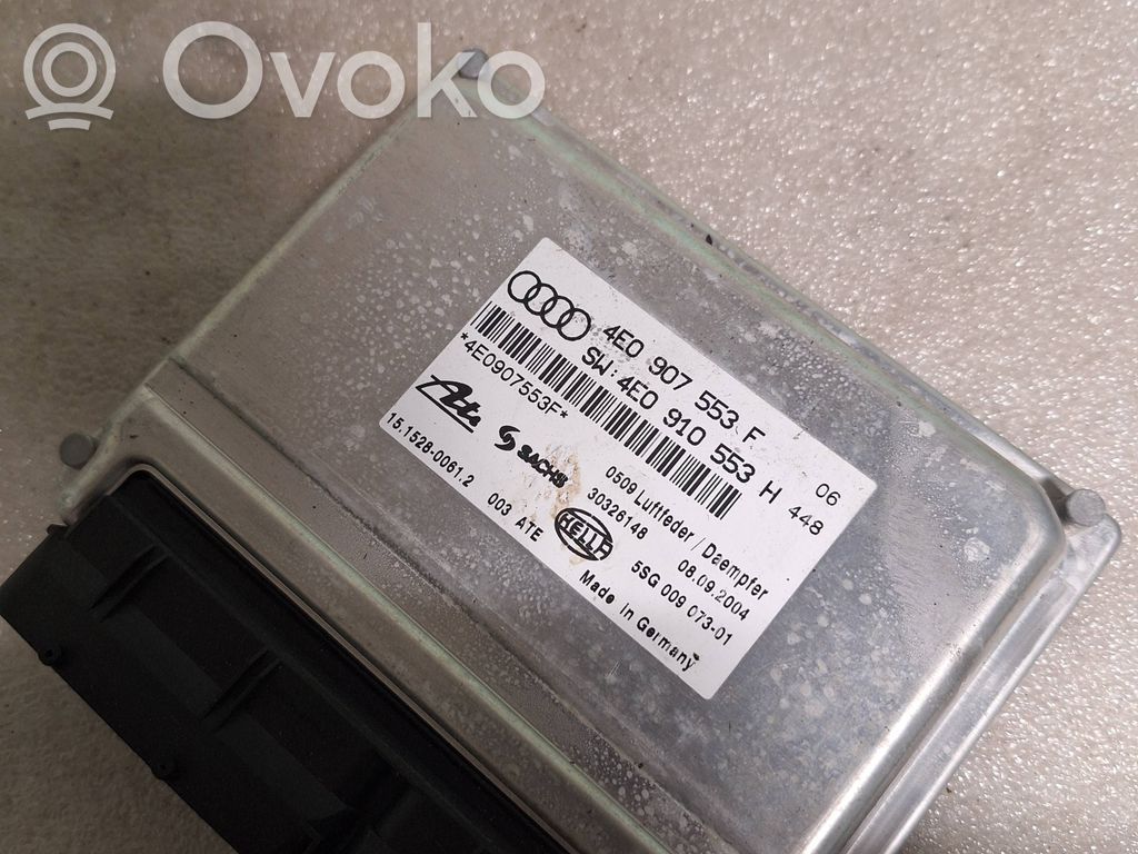 Module de commande suspension   4E0910553H,4E0907553F