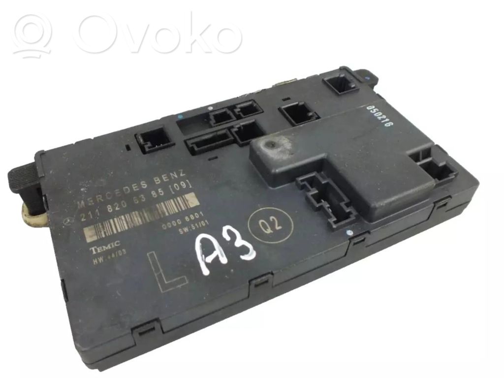 Mercedes-Benz E W211 Door control unit/module 