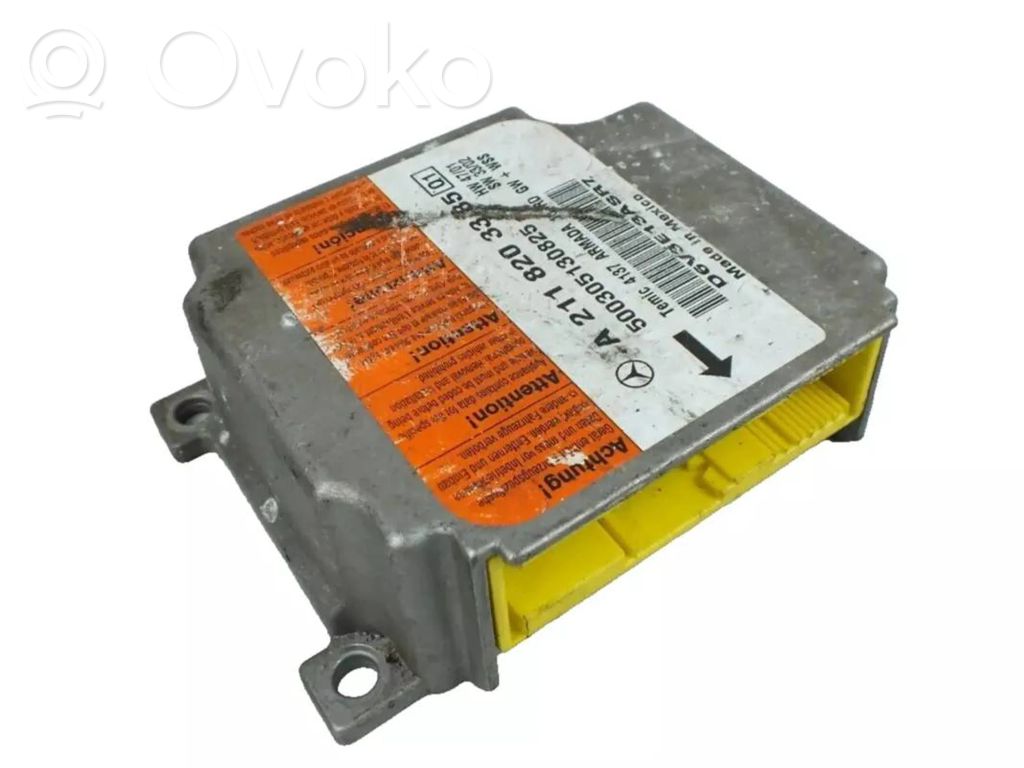 Mercedes-Benz E W211 Airbag control unit/module 