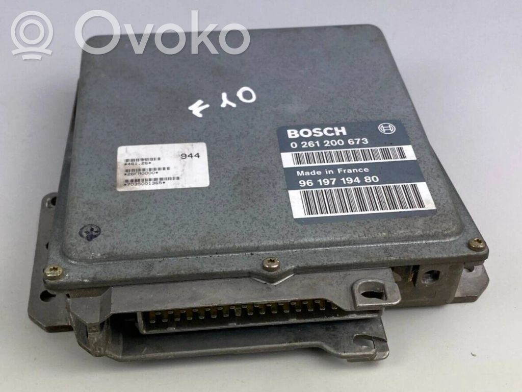 Citroen ZX Engine control unit/module 