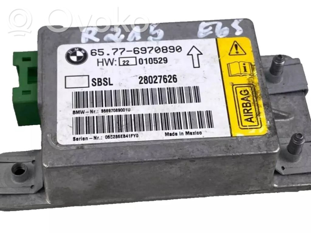 BMW 7 E65 E66 Airbag control unit/module 