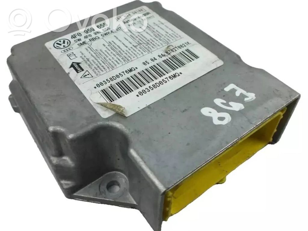 Audi A6 S6 C6 4F Airbag control unit/module 
