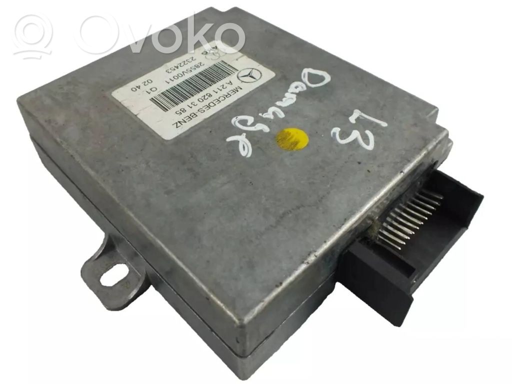 Mercedes-Benz E W211 Other control units/modules 