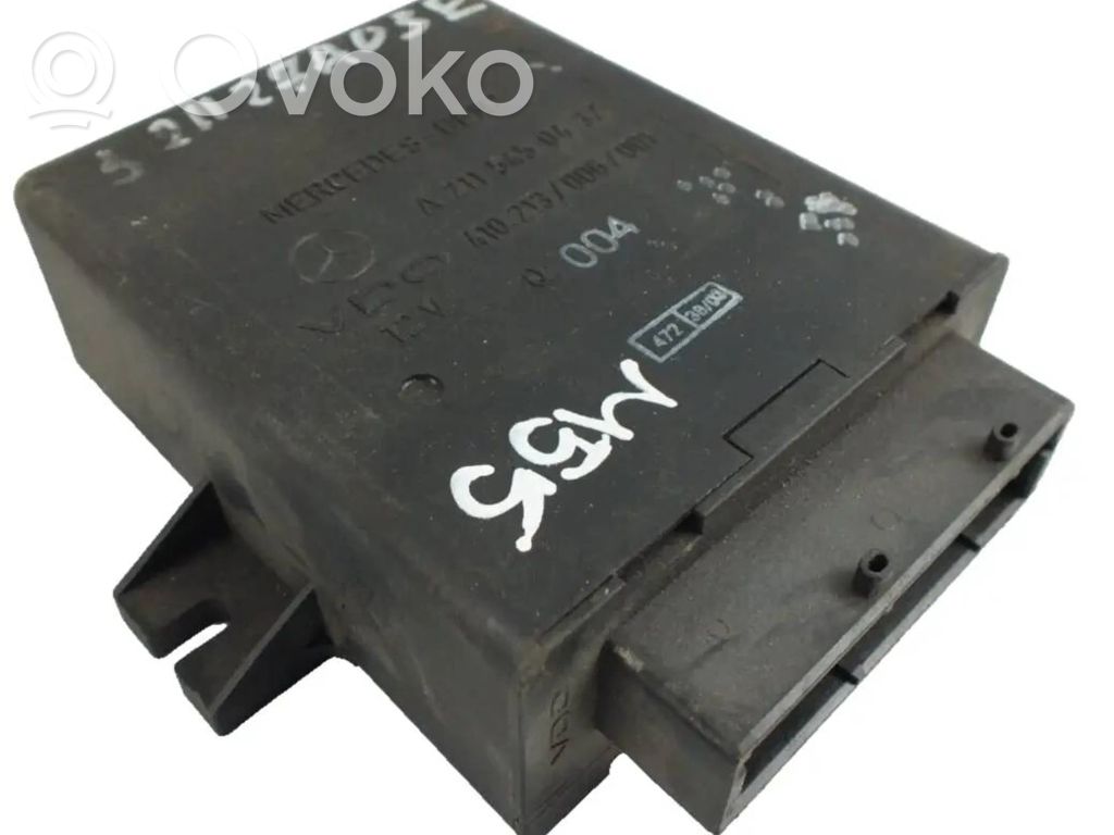 Mercedes-Benz E W211 Air suspension control unit module (rear) 