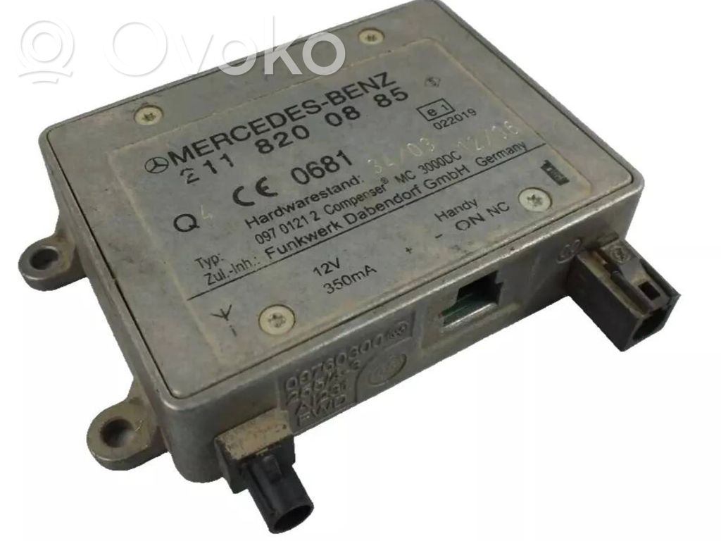 Mercedes-Benz E W211 Aerial antenna amplifier 