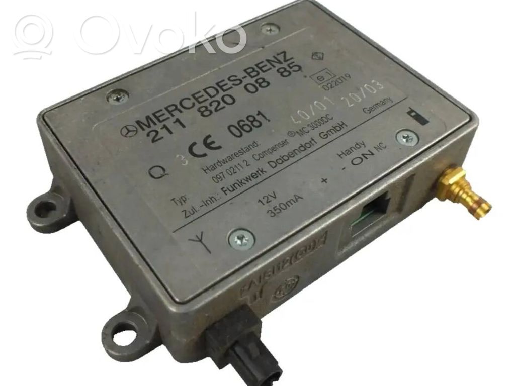 Mercedes-Benz E W211 Aerial antenna amplifier 