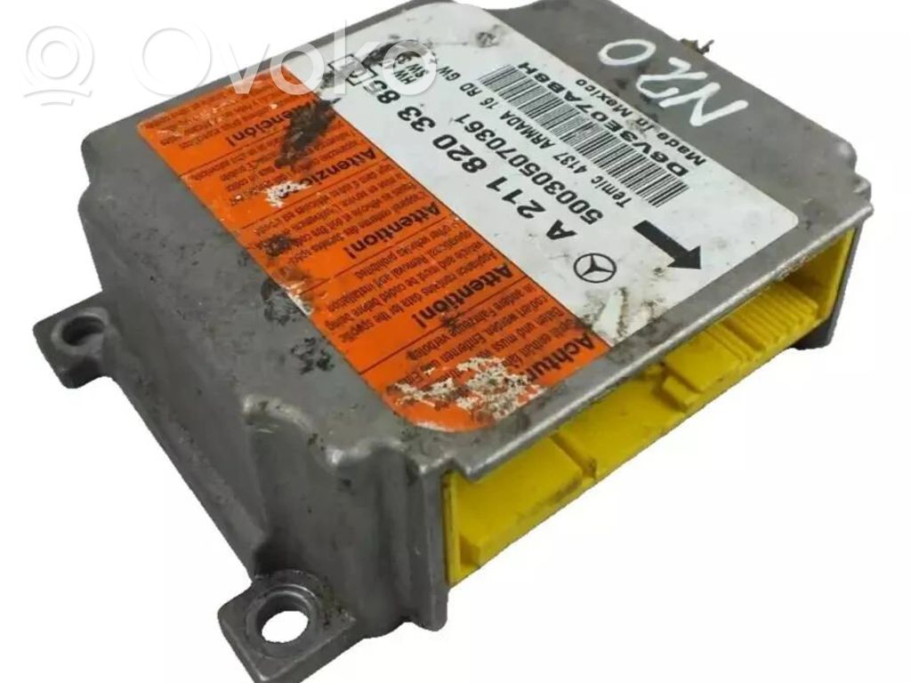Mercedes-Benz E W211 Airbag control unit/module 