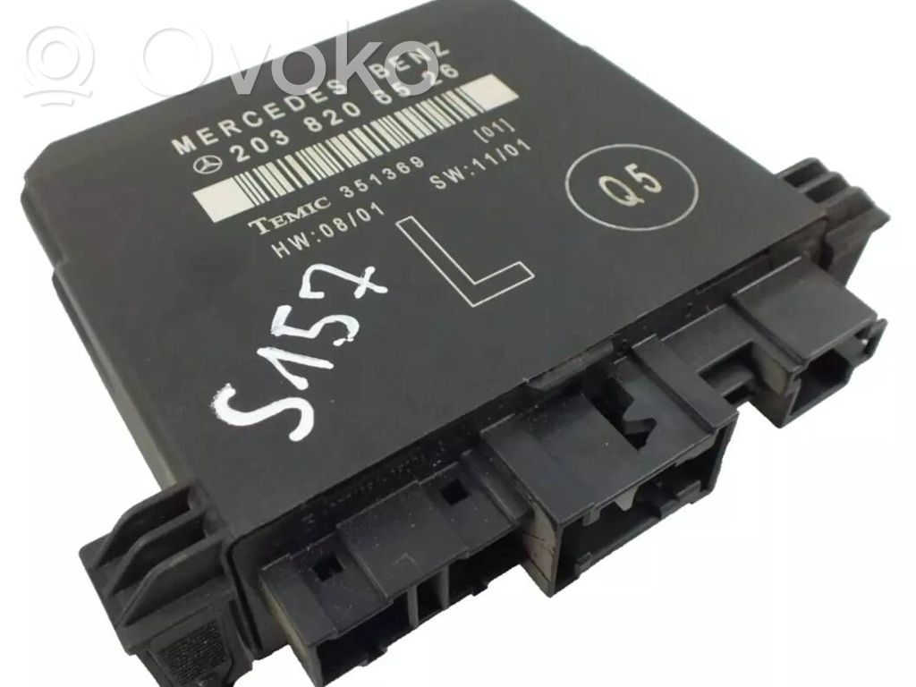 Mercedes-Benz C W203 Door control unit/module 