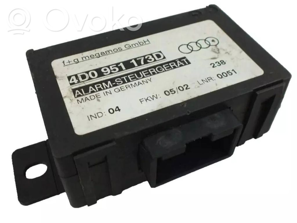 Audi A4 S4 B5 8D Alarm control unit/module 