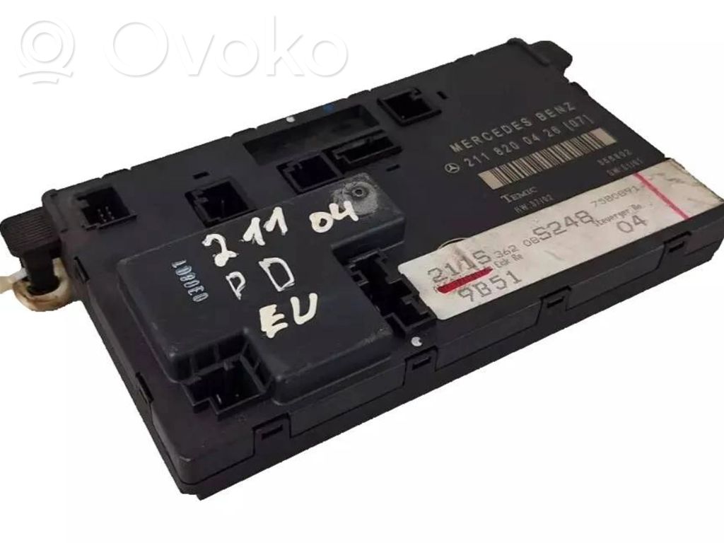 Mercedes-Benz E W211 Door control unit/module 