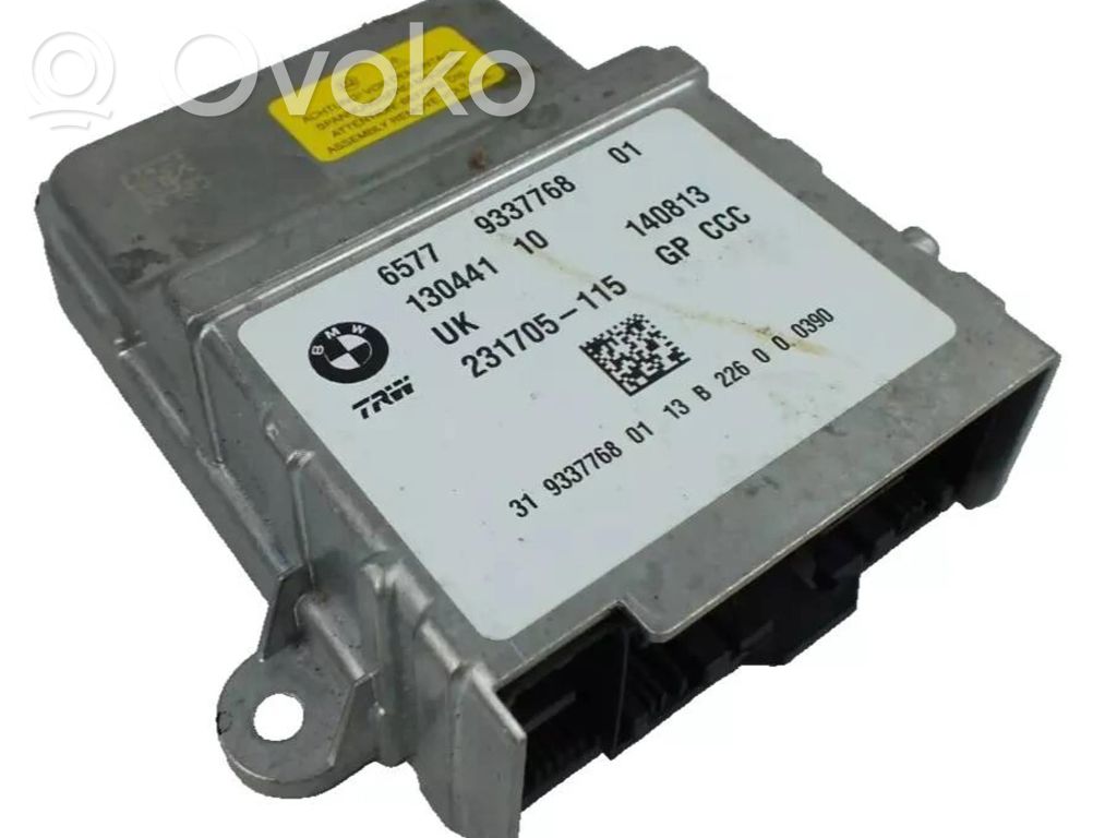 BMW i3 Airbag control unit/module 