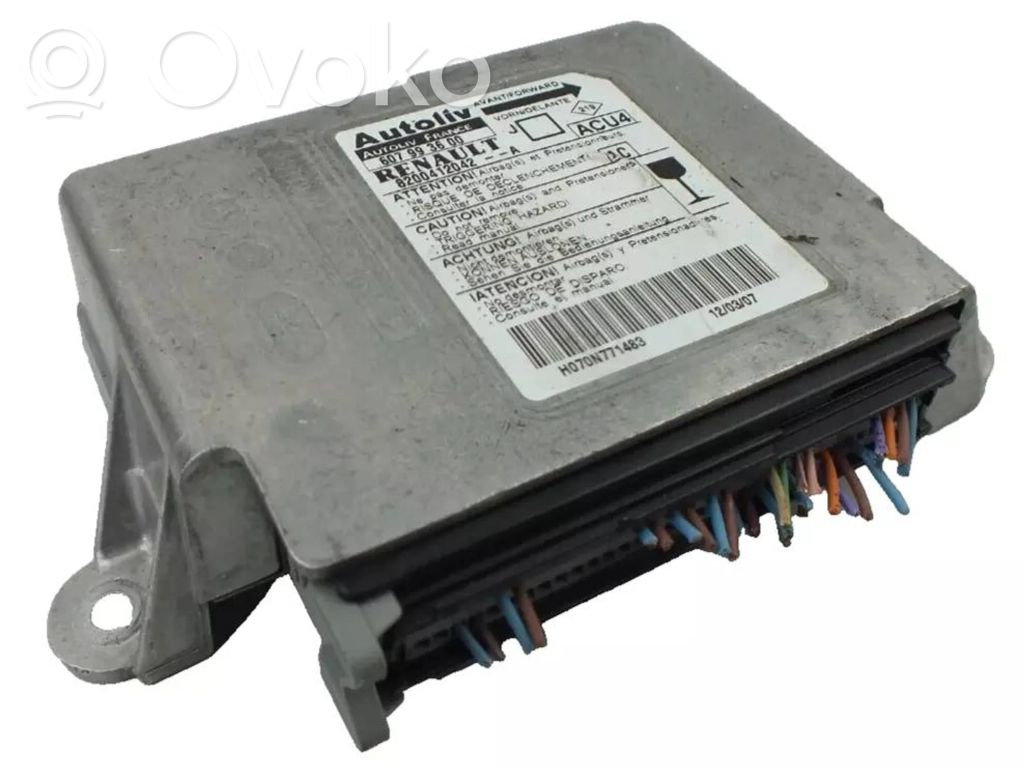 Renault Scenic II -  Grand scenic II Airbag control unit/module 