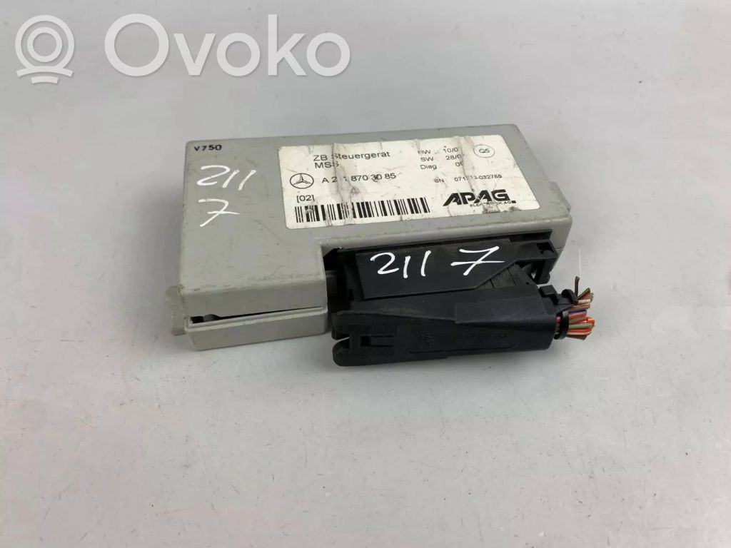 Mercedes-Benz E W211 Autres unités de commande / modules 