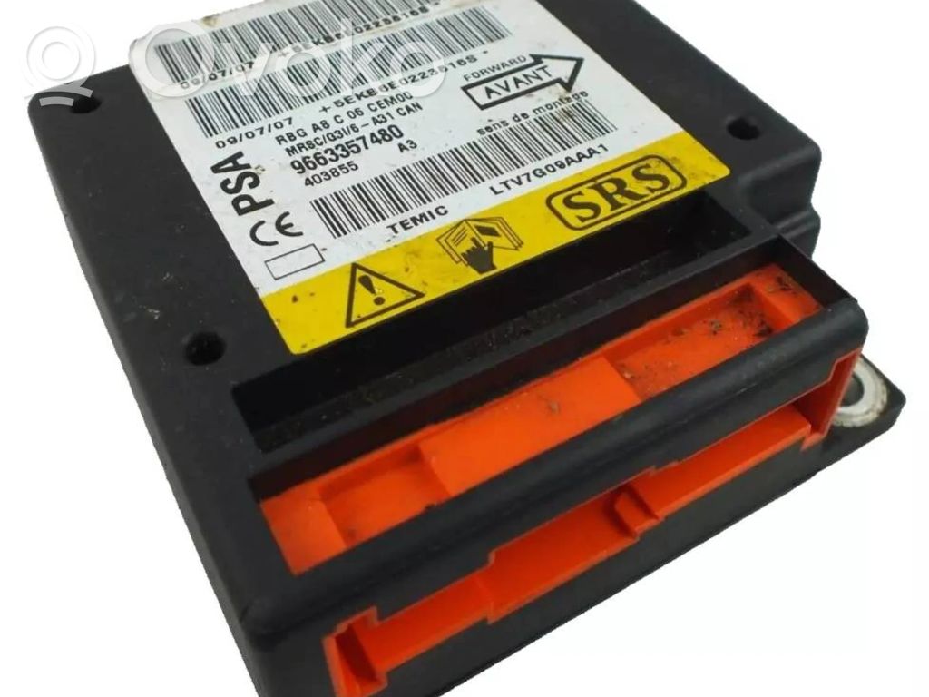 Citroen C3 Airbag control unit/module 