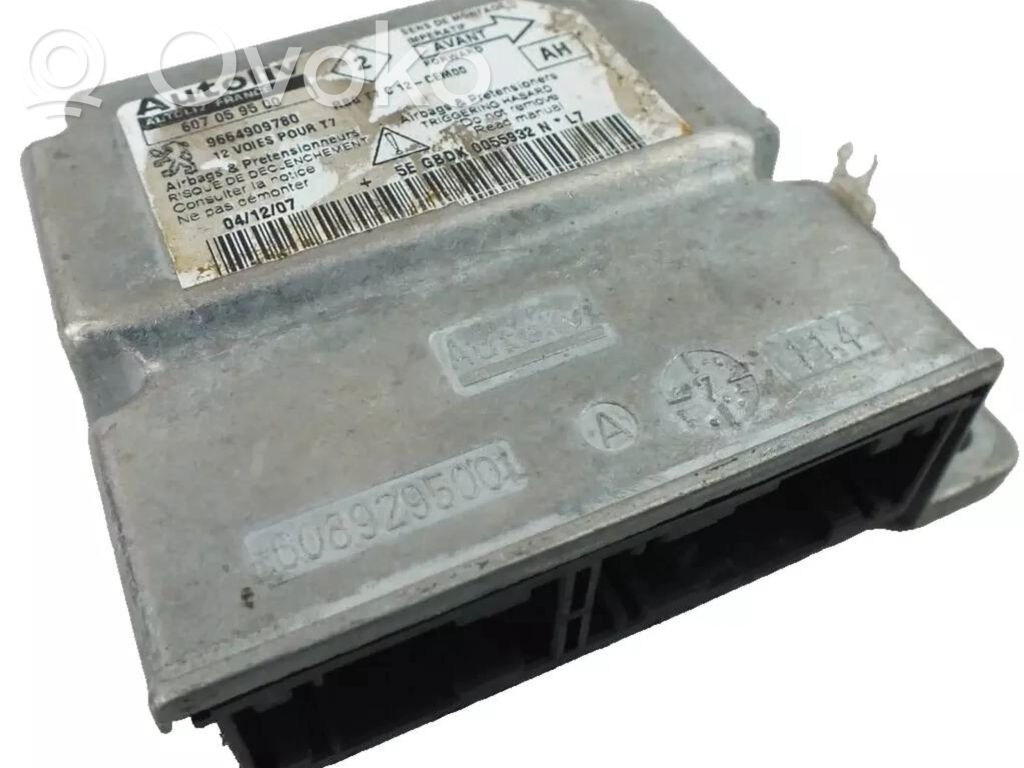 Peugeot 308 Airbag control unit/module 