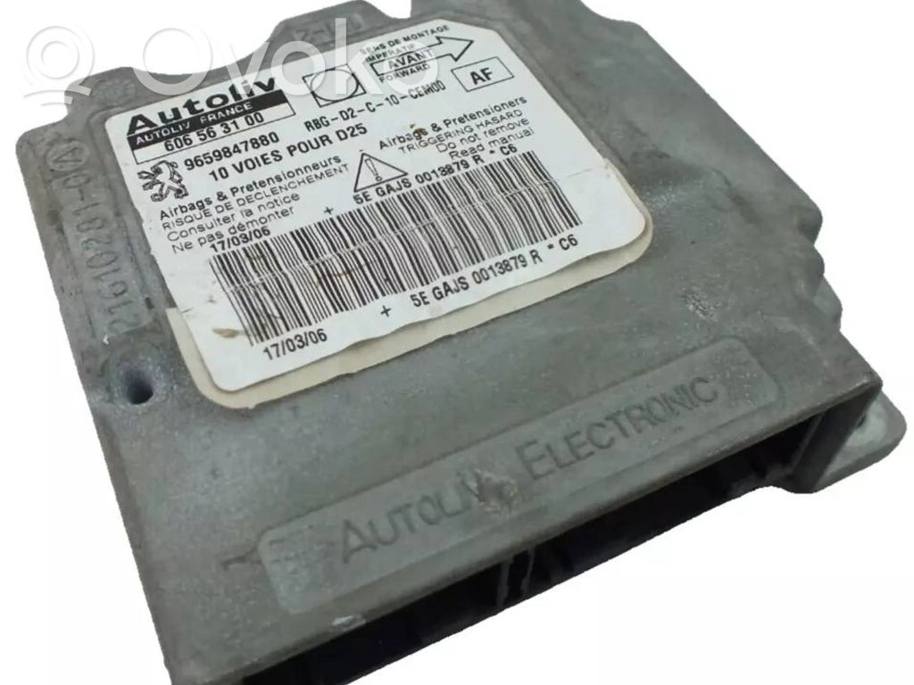 Peugeot 407 Airbag control unit/module 