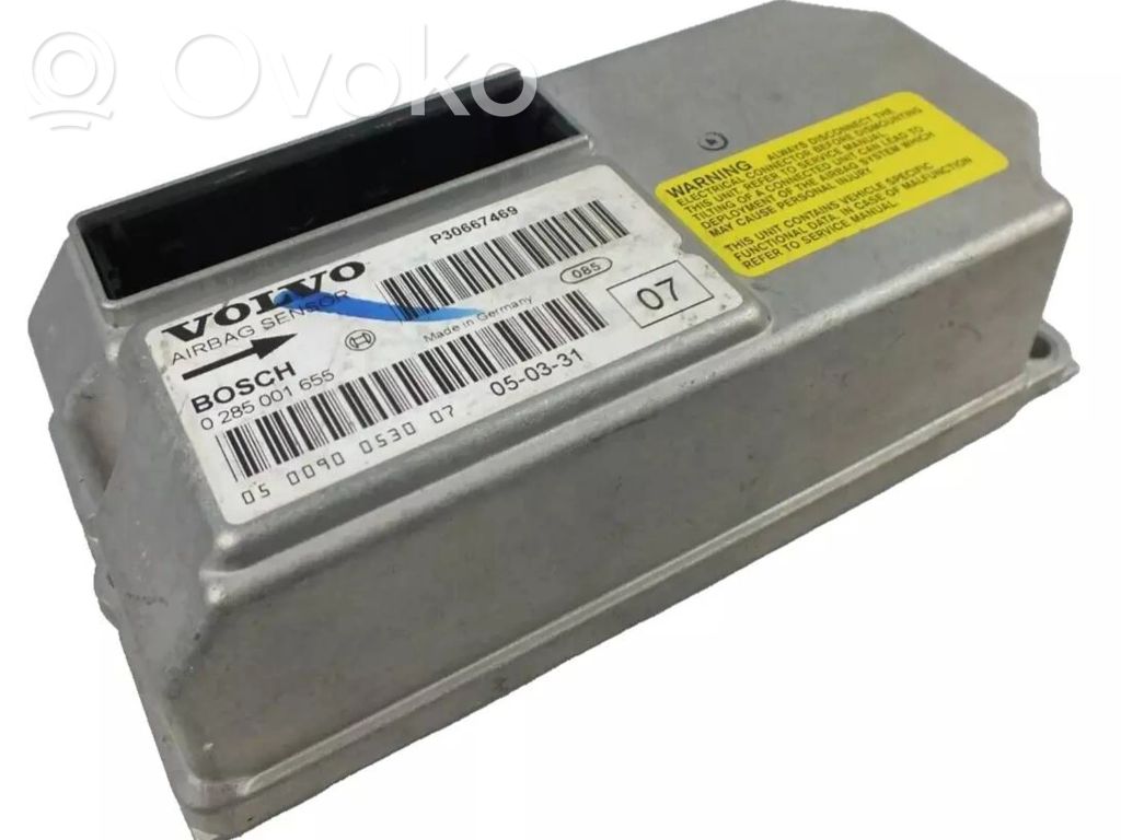 Volvo S60 Airbag control unit/module 