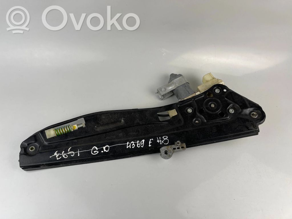 BMW 7 E65 E66 Regulador de puerta trasera con motor 