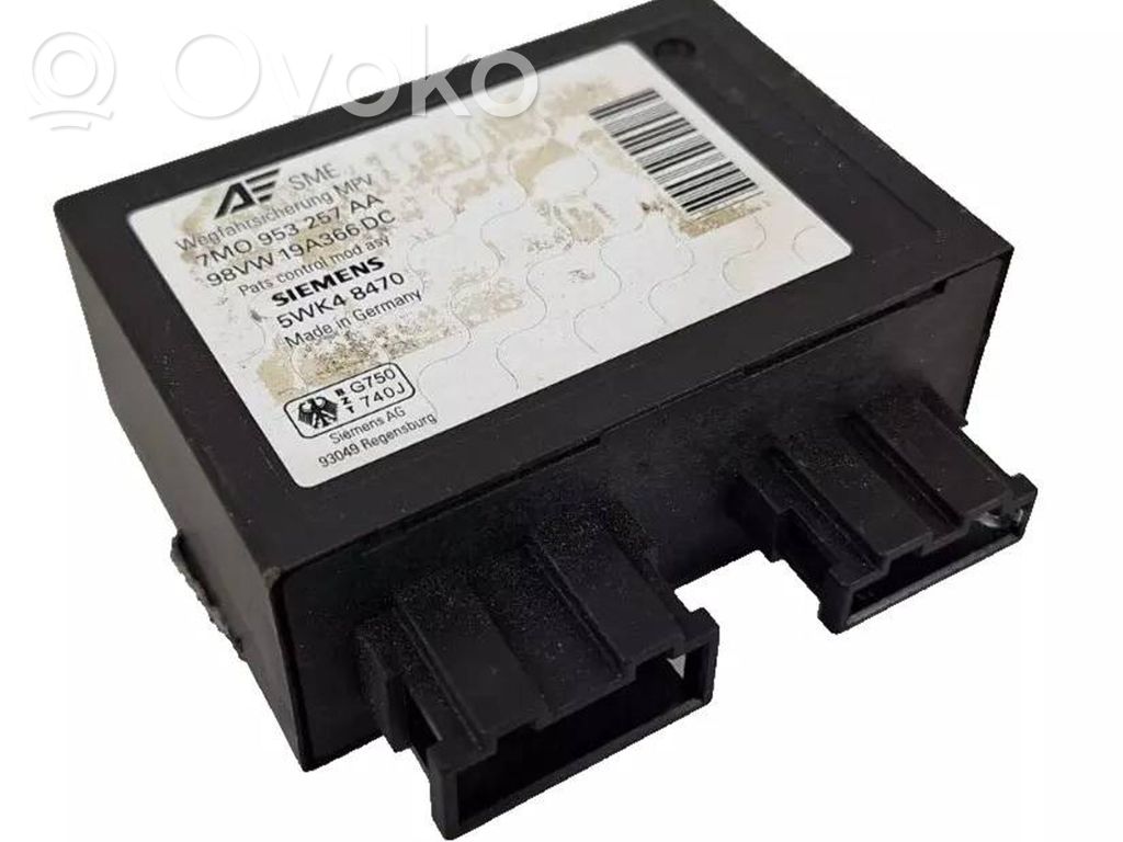 Seat Alhambra (Mk1) Immobilizer control unit/module 