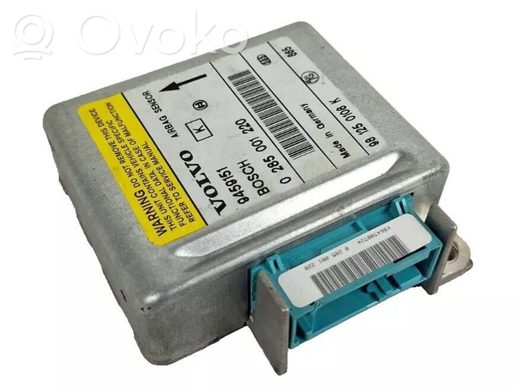 Volvo S70  V70  V70 XC Airbag control unit/module 