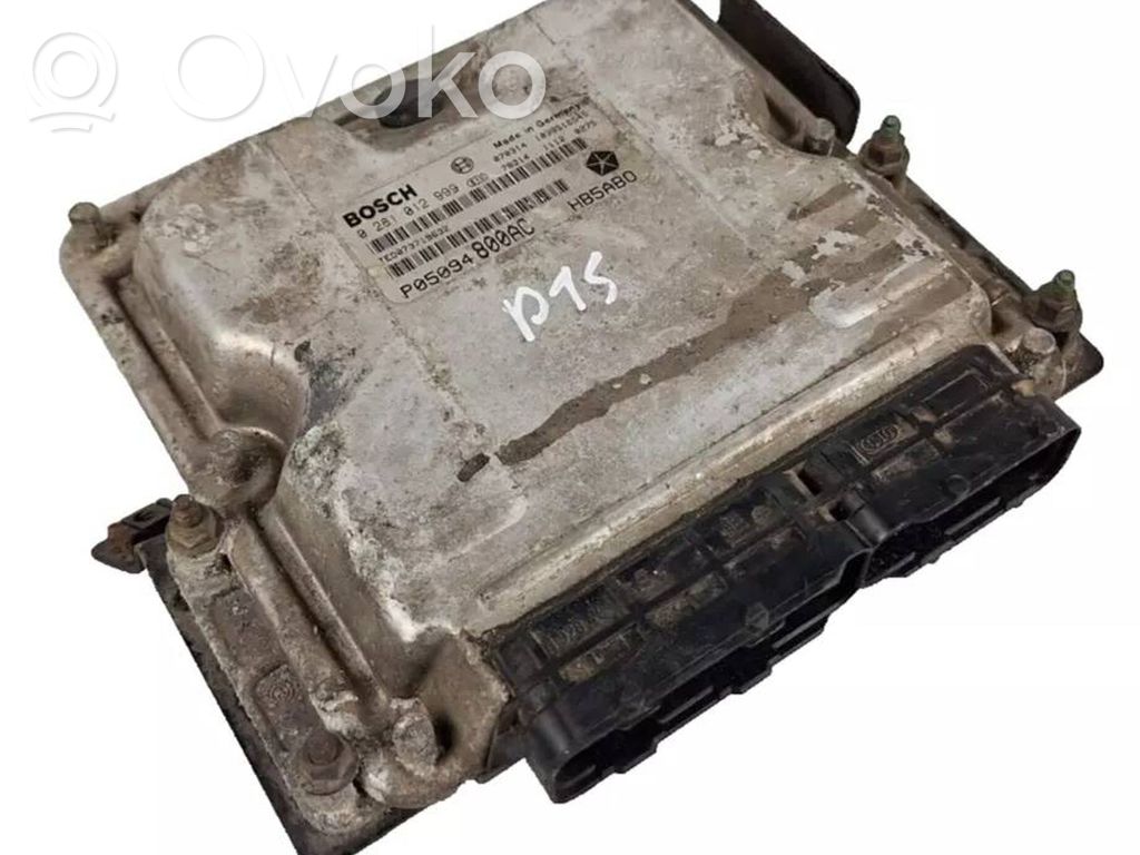 Chrysler Grand Voyager IV Engine control unit/module 