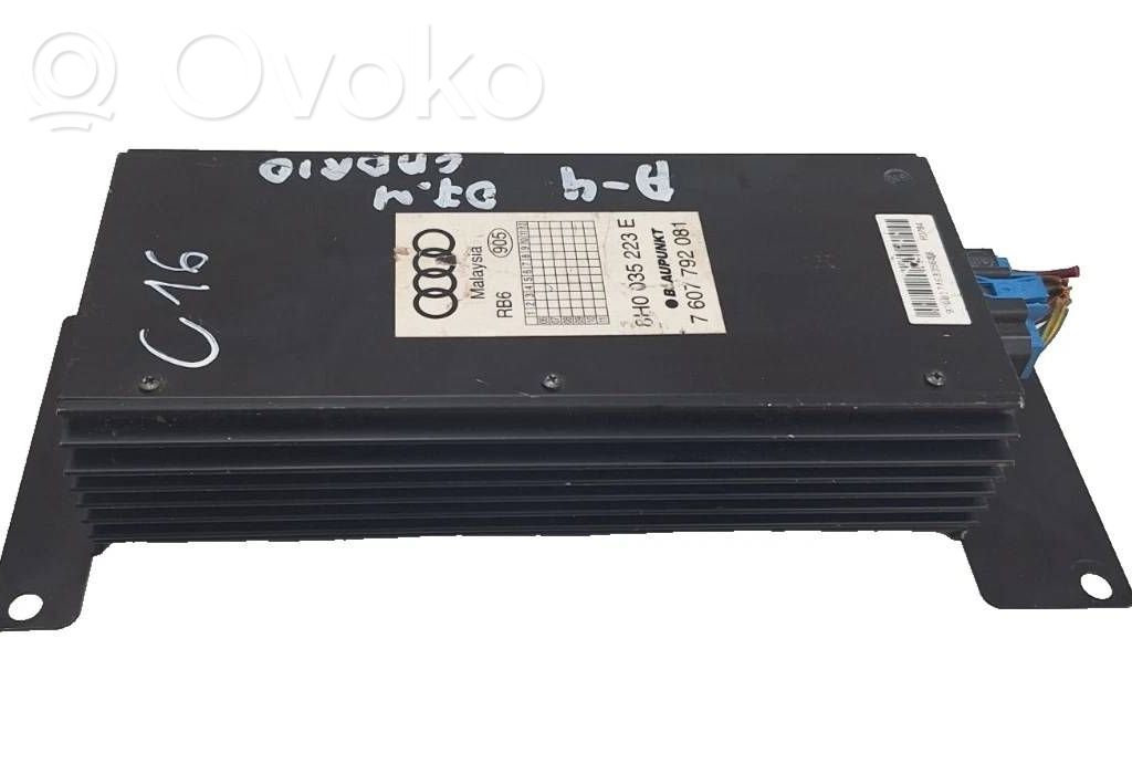 Audi A4 S4 B6 8E 8H Wzmacniacz audio 