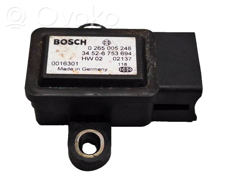 BMW 1 E81 E87 ESP acceleration yaw rate sensor 