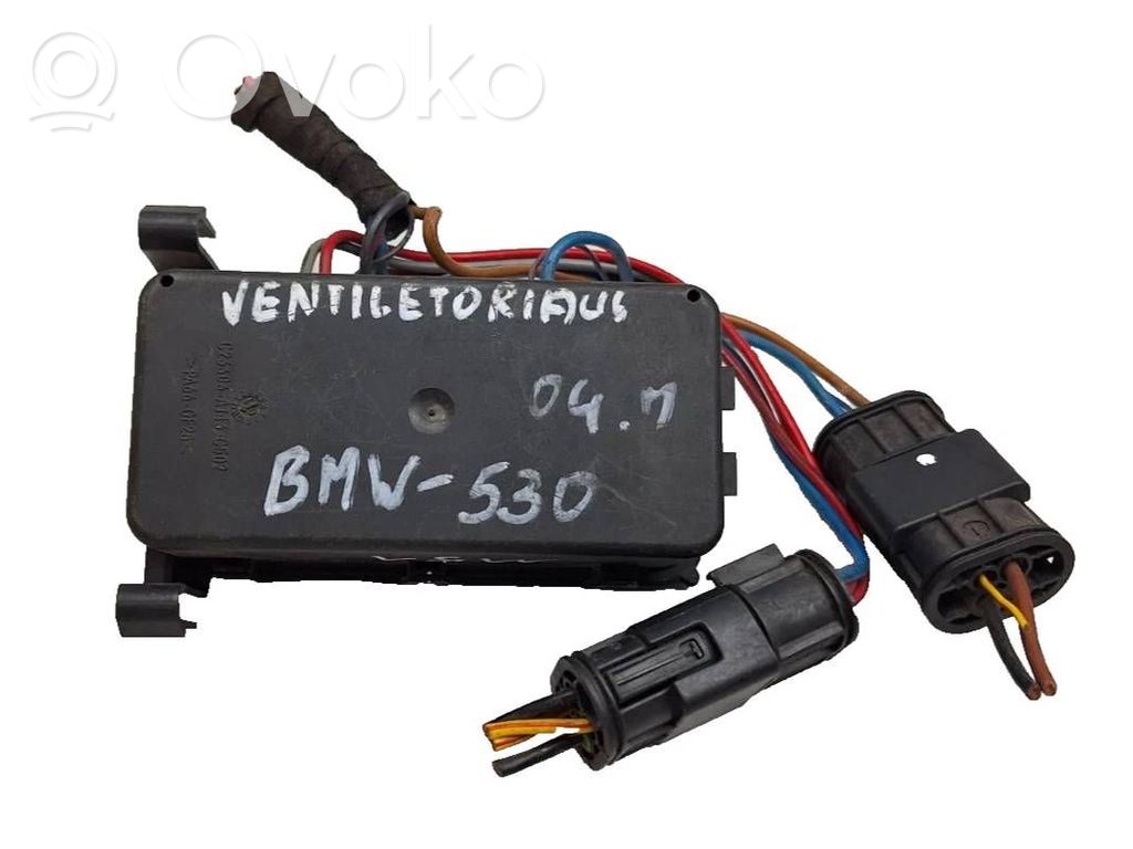 BMW 3 E46 Coolant fan relay 