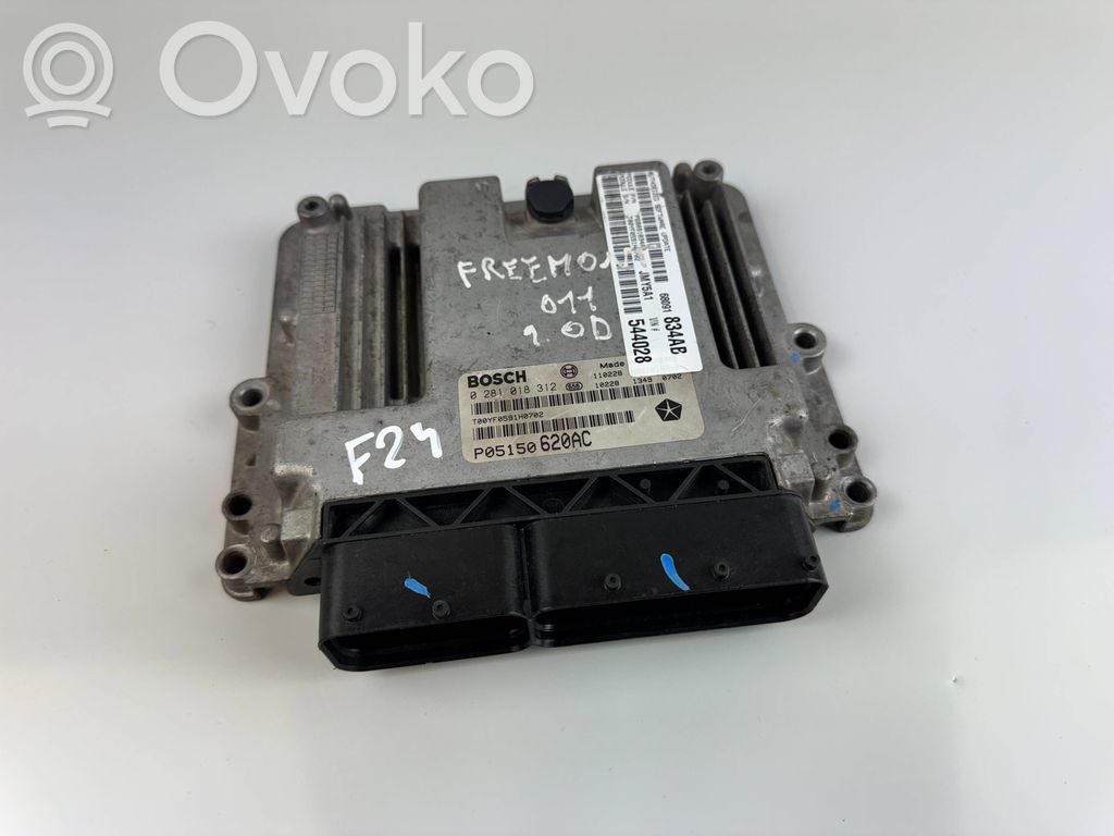 Engine control unit/module   P05150620AC,0281018312