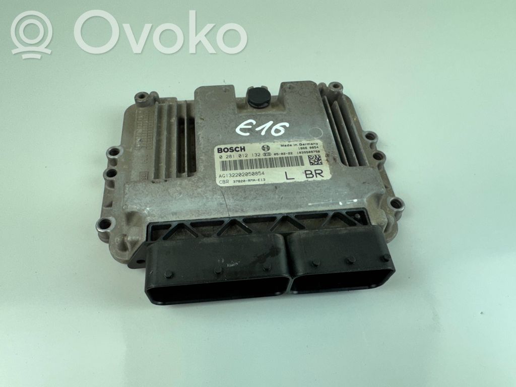 Engine control unit/module   1039S09750,0281012132,37820RMAE13