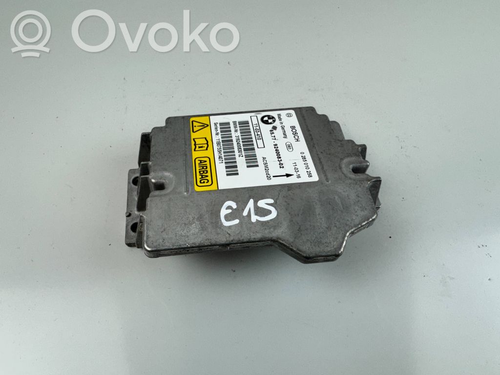 BMW X5 E70 Airbag control unit/module 