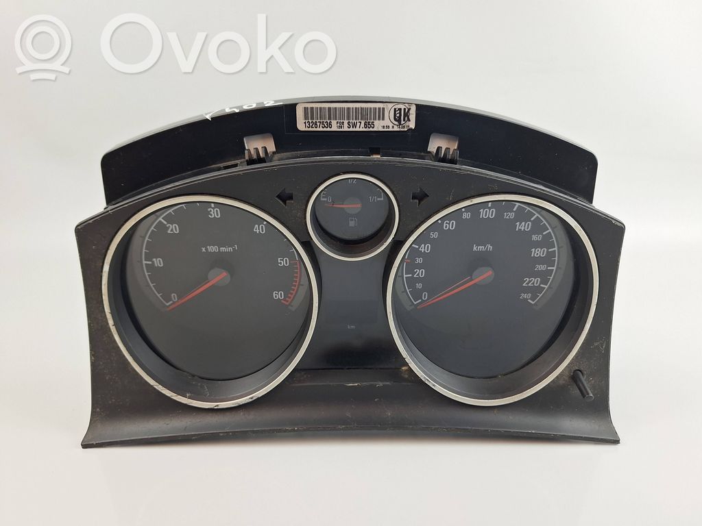 Opel Astra H Licznik / Prędkościomierz 