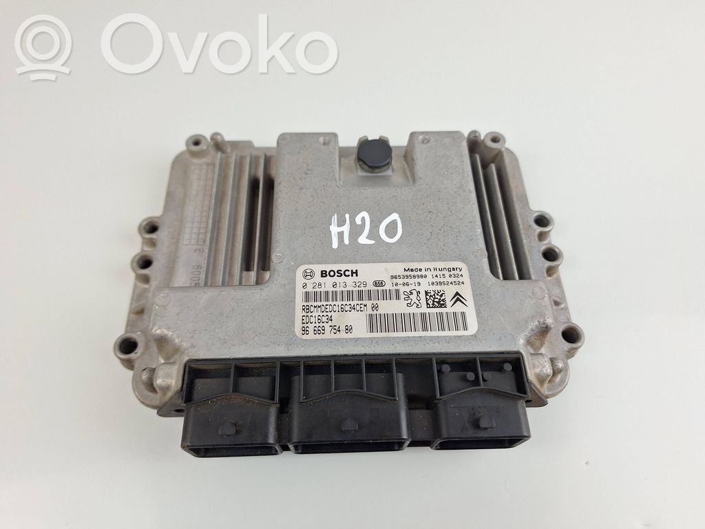 Peugeot Partner Engine control unit/module 