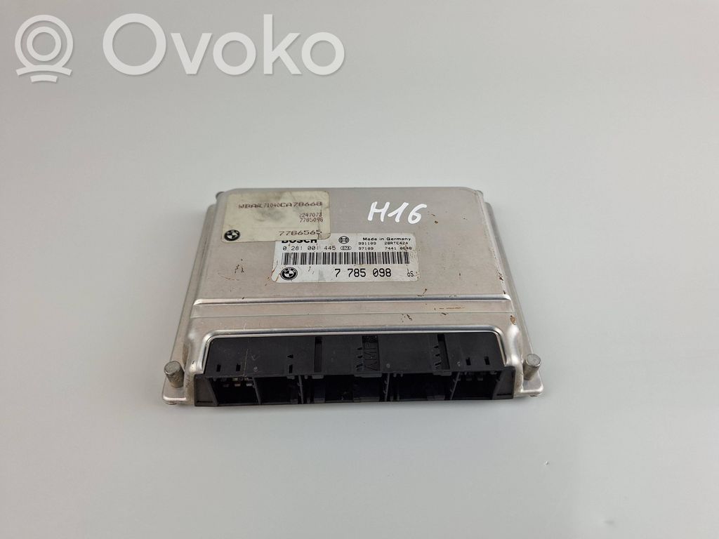 BMW 3 E46 Engine control unit/module 