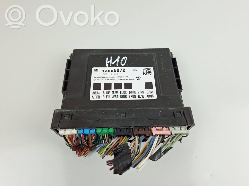 Opel Corsa E Other control units/modules 